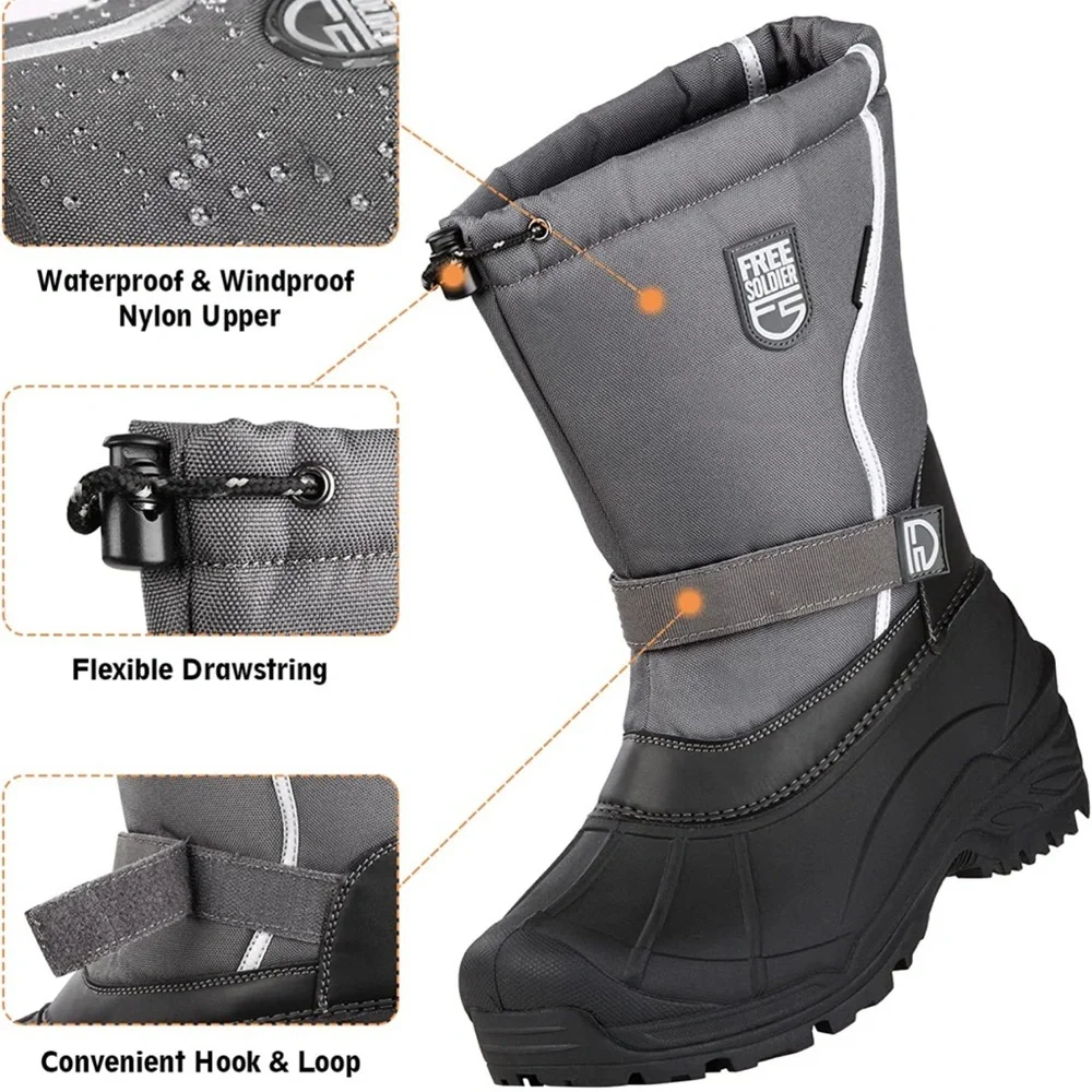 New Free Soldier  waterproof boots